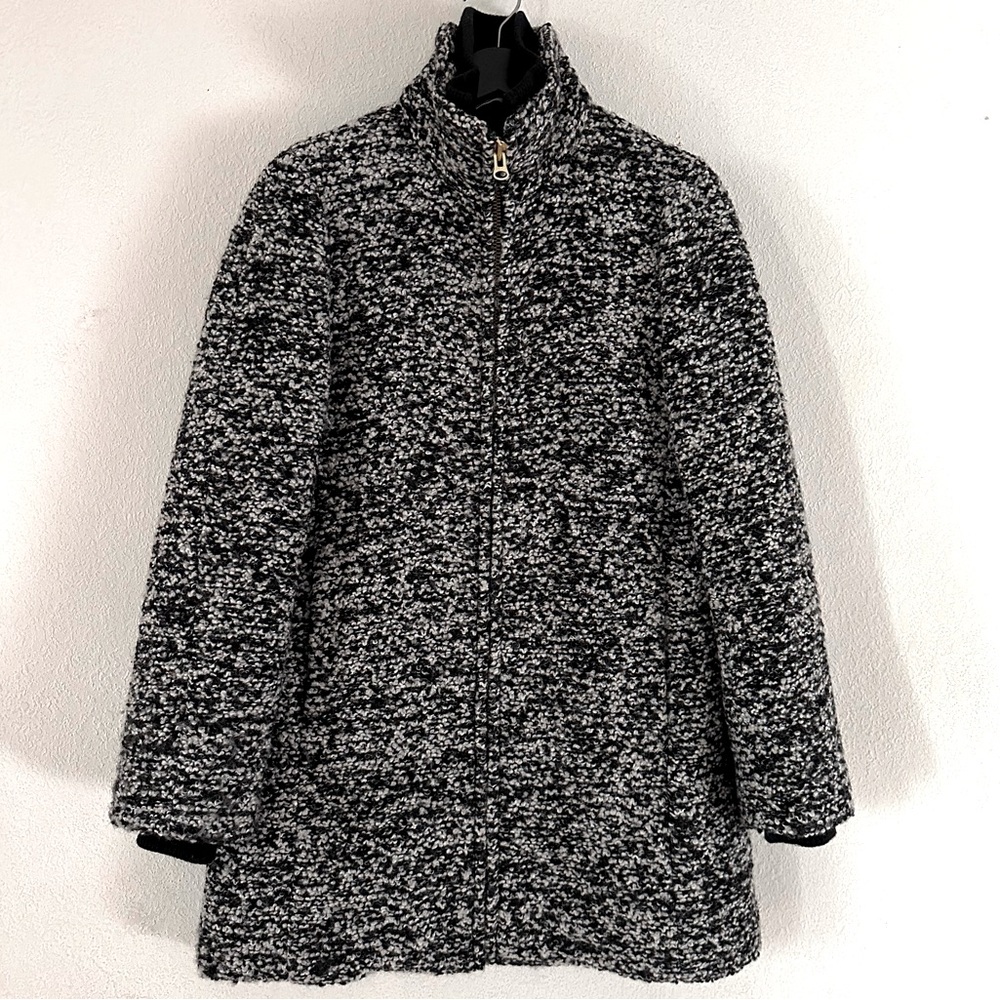J. Crew | Lodge Coat in speckled bouclé Italian Wool size 2